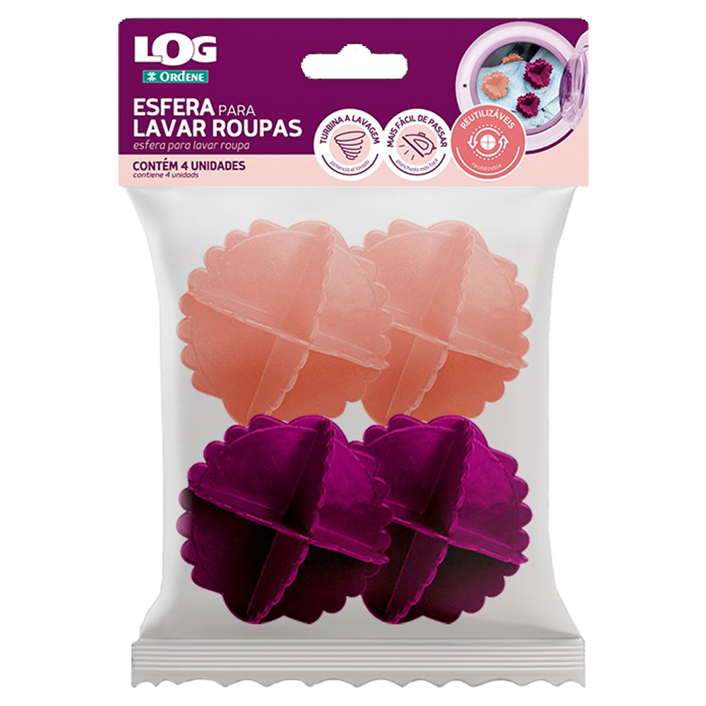 LOG ESFERA P/LAVAR ROUPA ORDENE 4UN
