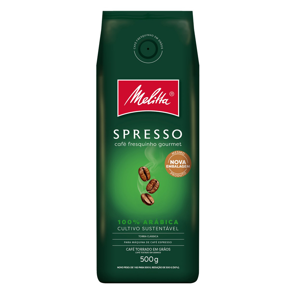 CAFÉ MELITTA EXPRESSO EM GRÃO 500G