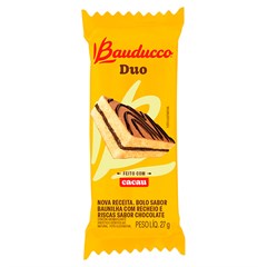 BOLINHO BAUDUCCO 27G DUO CHOCOLATE