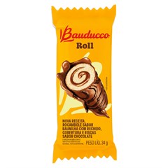 BOLINHO BAUDUCCO 34G ROLL CHOCOLATE