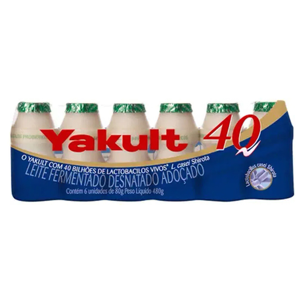 LEITE FERM YAKULT 480G 40 LIGHT