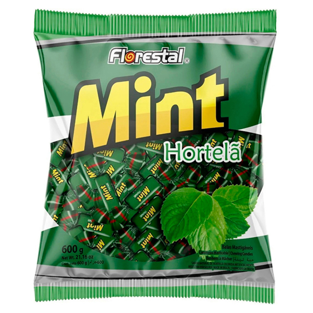 BALA FLORES 500G MINT HORTELA
