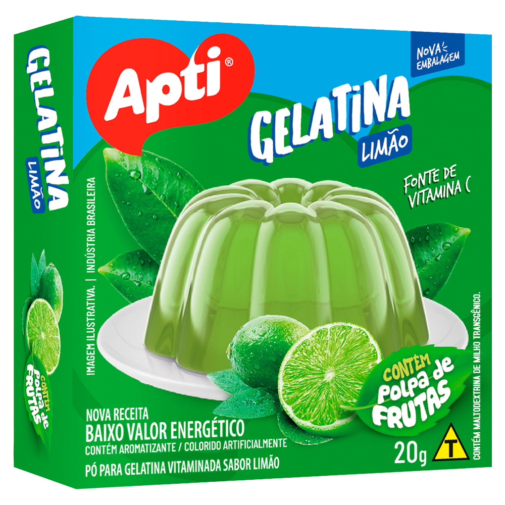 GELATINA APTI 20G LIMAO