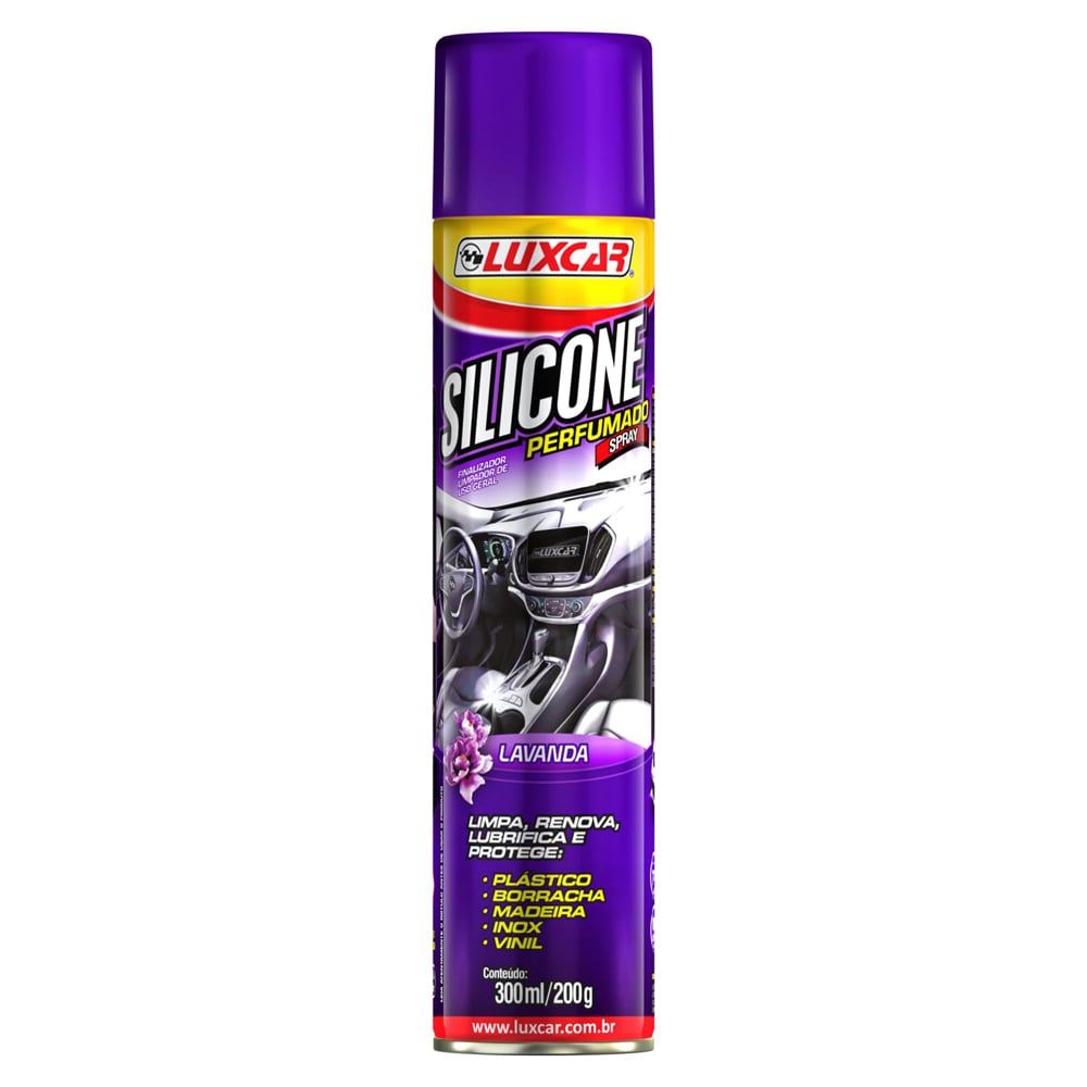 SILICONE LUXCAR 300ML LAVANDA SPRAY