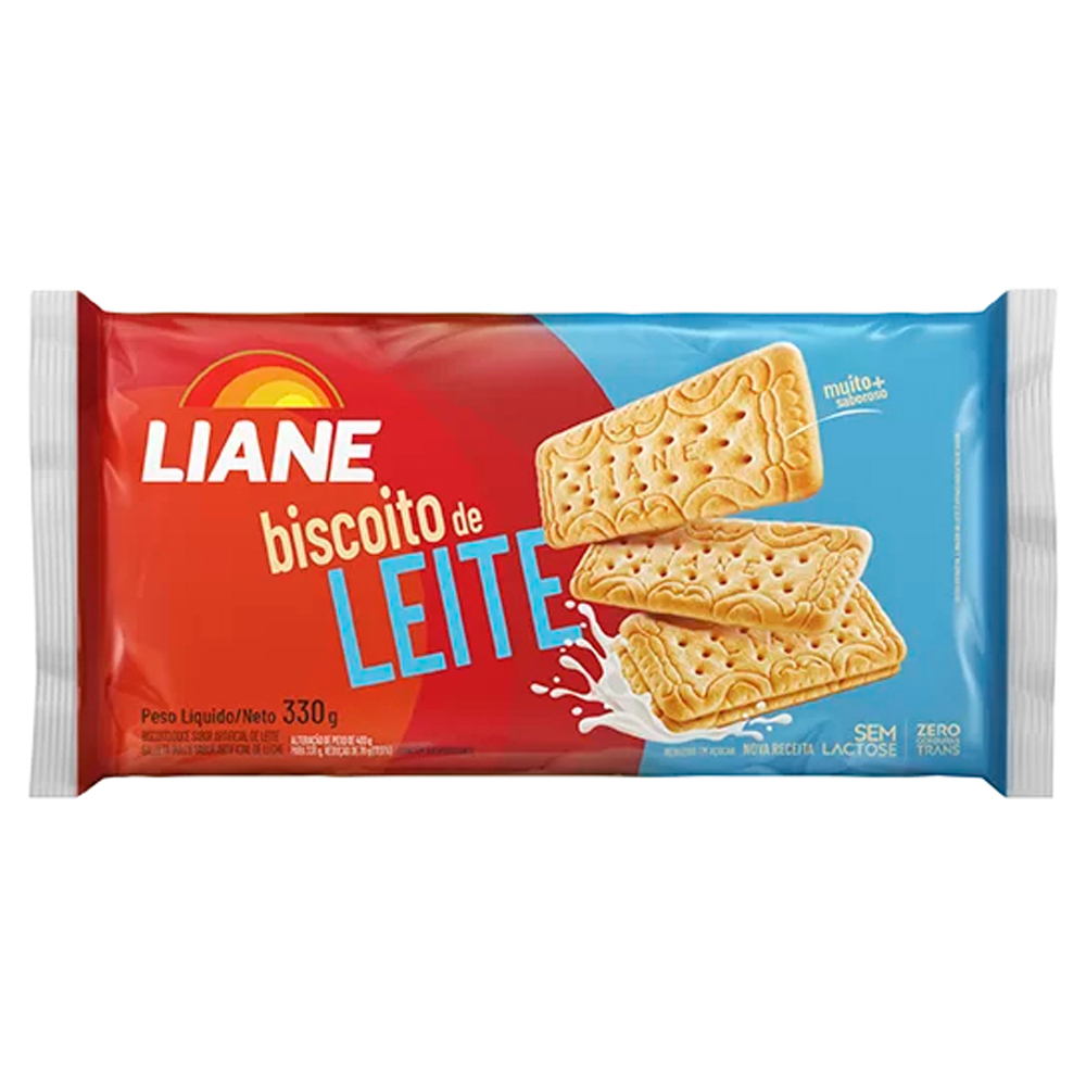 BISC LIANE 330G LEITE