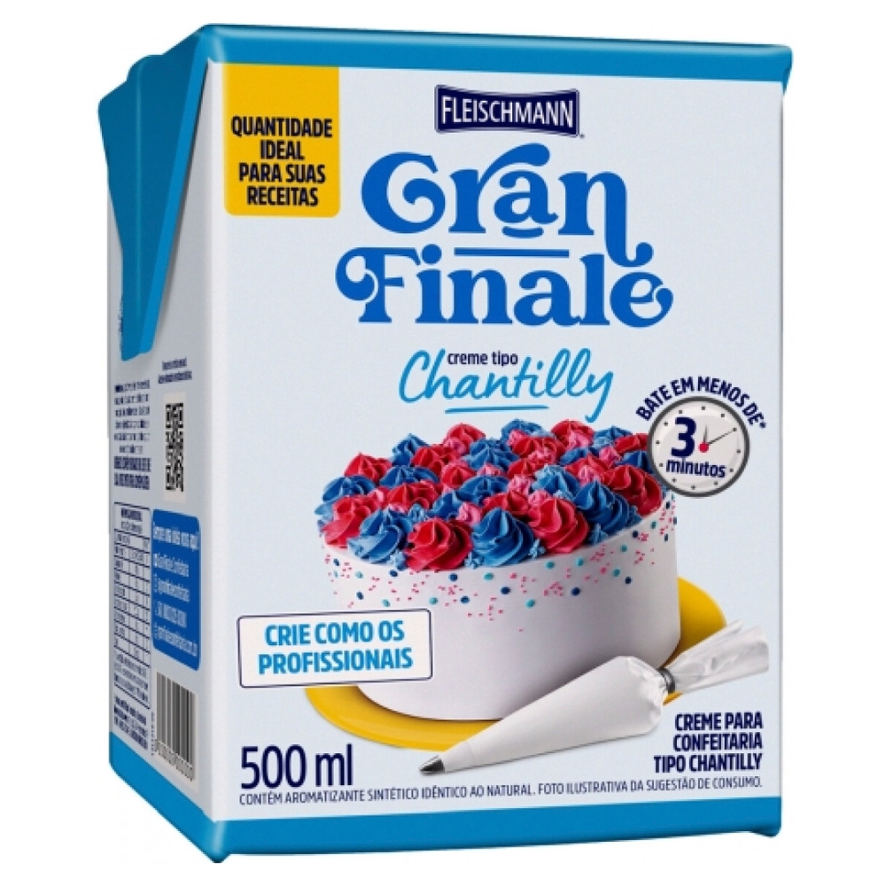 CREME CHANTILLY G FINALE FLEISCHMAN 500M