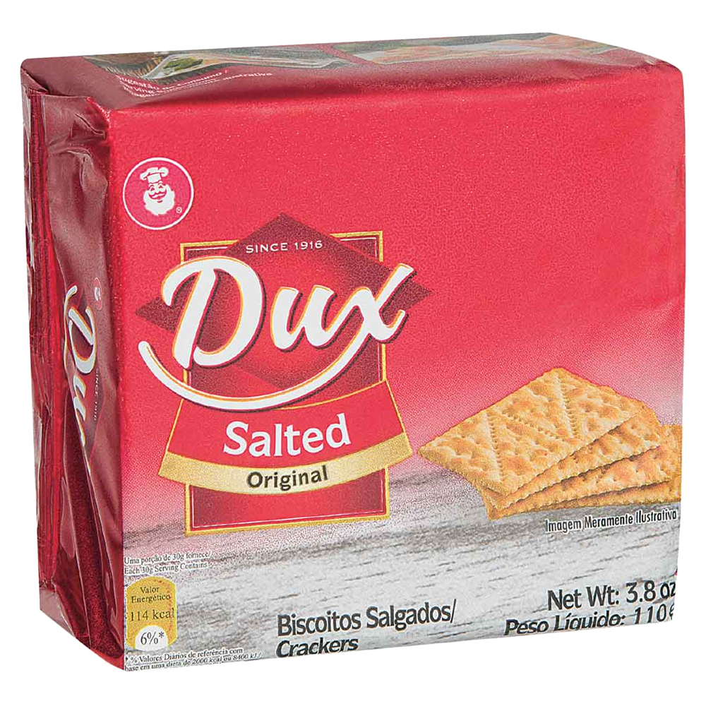 BISC DUX SALGADO 110G SALTED