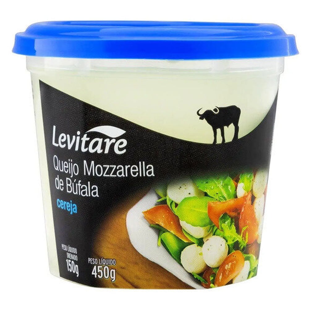 QUEIJO MOZZ BUFALA CEREJA LEVITARE 150G