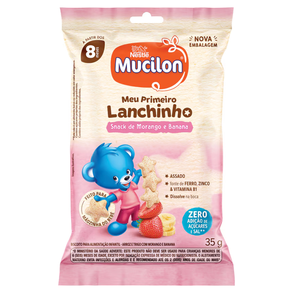 BISC MUCILON LANCHINHO 35G MOR BANANA