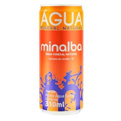 AGUA MINERAL MINALBA 310ML C/GAS LT