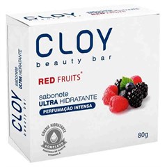 SAB CLOY BEAUTY 80G CREME HIDR RED FRUIT