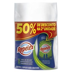 REPELENTE REPELEX 100ML LOCAO 2UN PROM