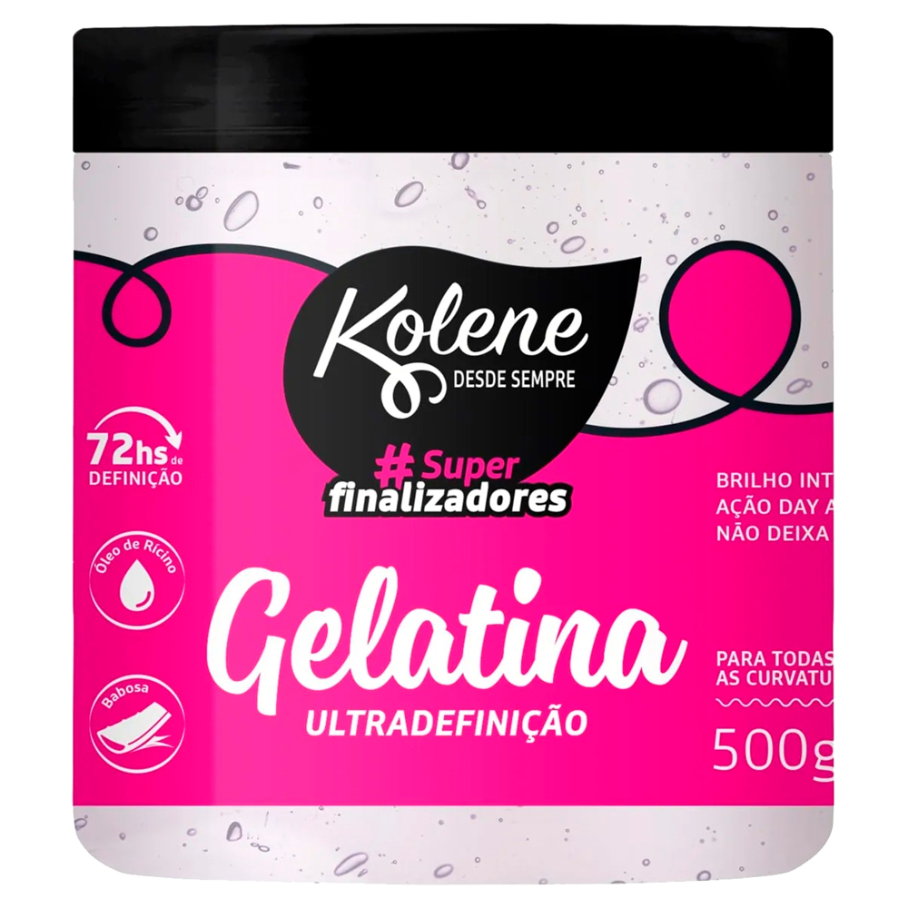 GELATINA MODELADORA KOLENE SUPERFINALIZADORES POTE 500G