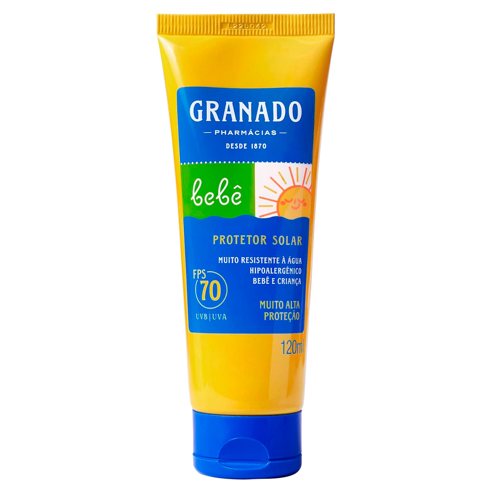 PROT SOLAR GRANADO BEBE FPS 70 120ML