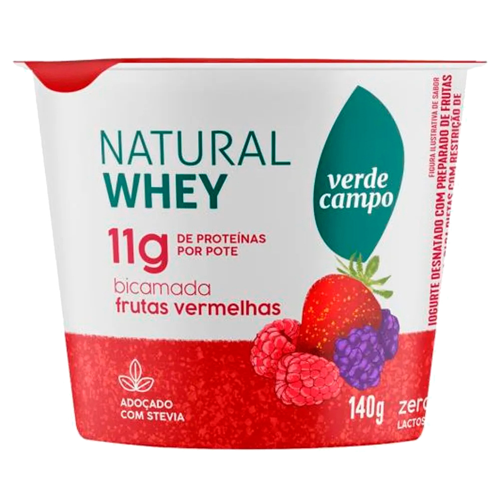 IOGURTE VERDE CAMPO 140G WHEY 11 FR VERM