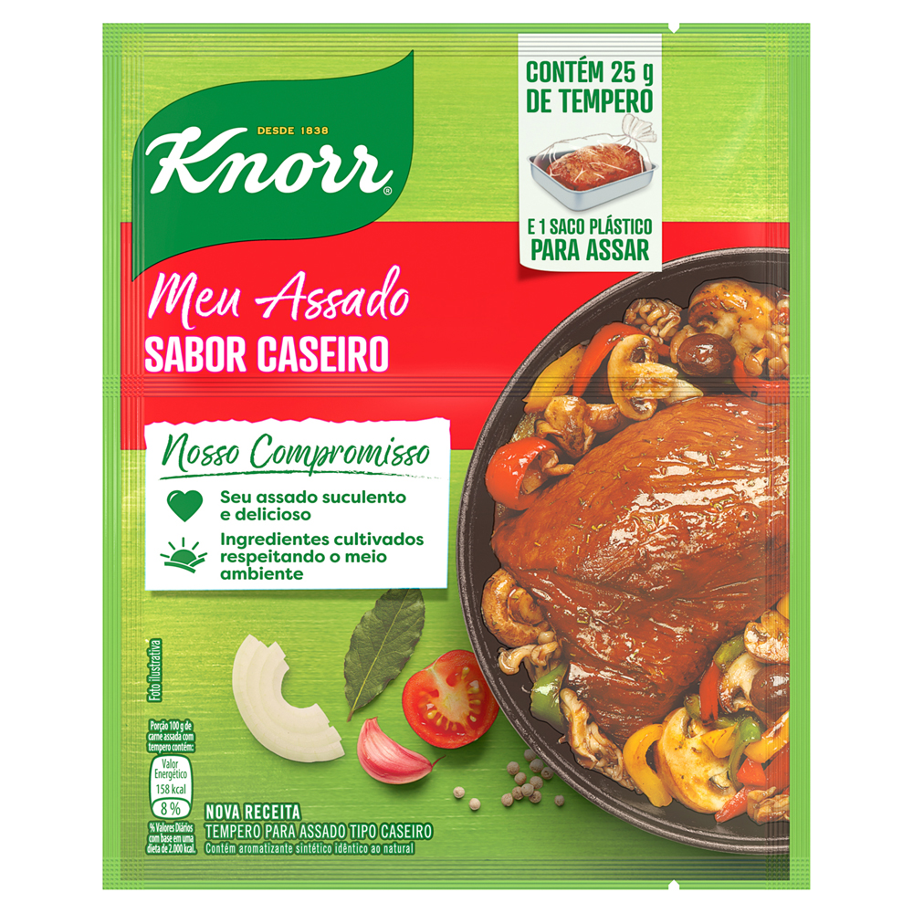 TEMPERO KNORR 25G MEU ASSADO CASEIRO