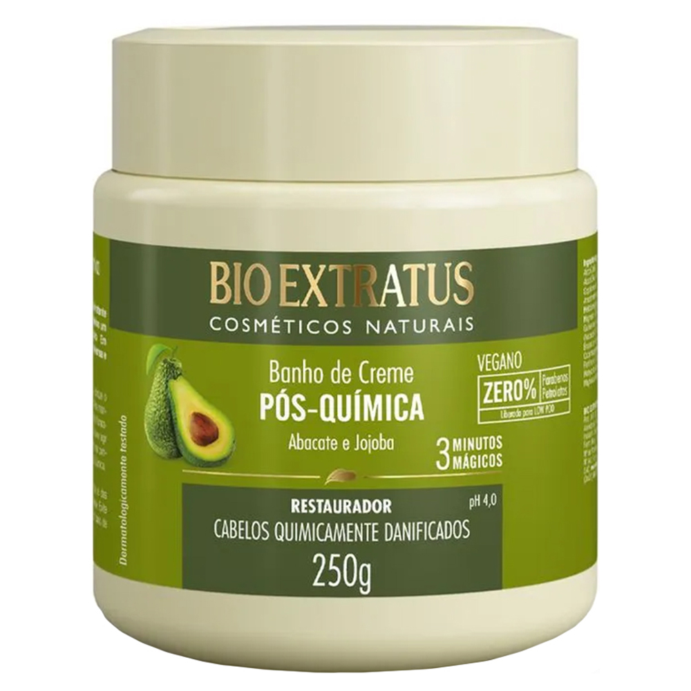 CREME BIO EXTRATUS PÓS-QUÍMICA 250G