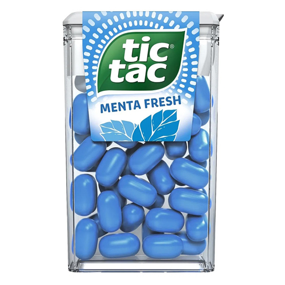 PASTILHA TIC TAC 14X4,5G MENTA FRESH