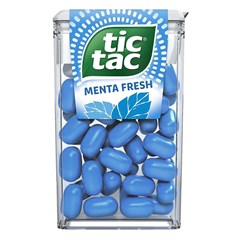PASTILHA TIC TAC 14X4,5G MENTA FRESH