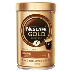 NESCAFE GOLD 100G I6 EXPRESSO SUAVE LT