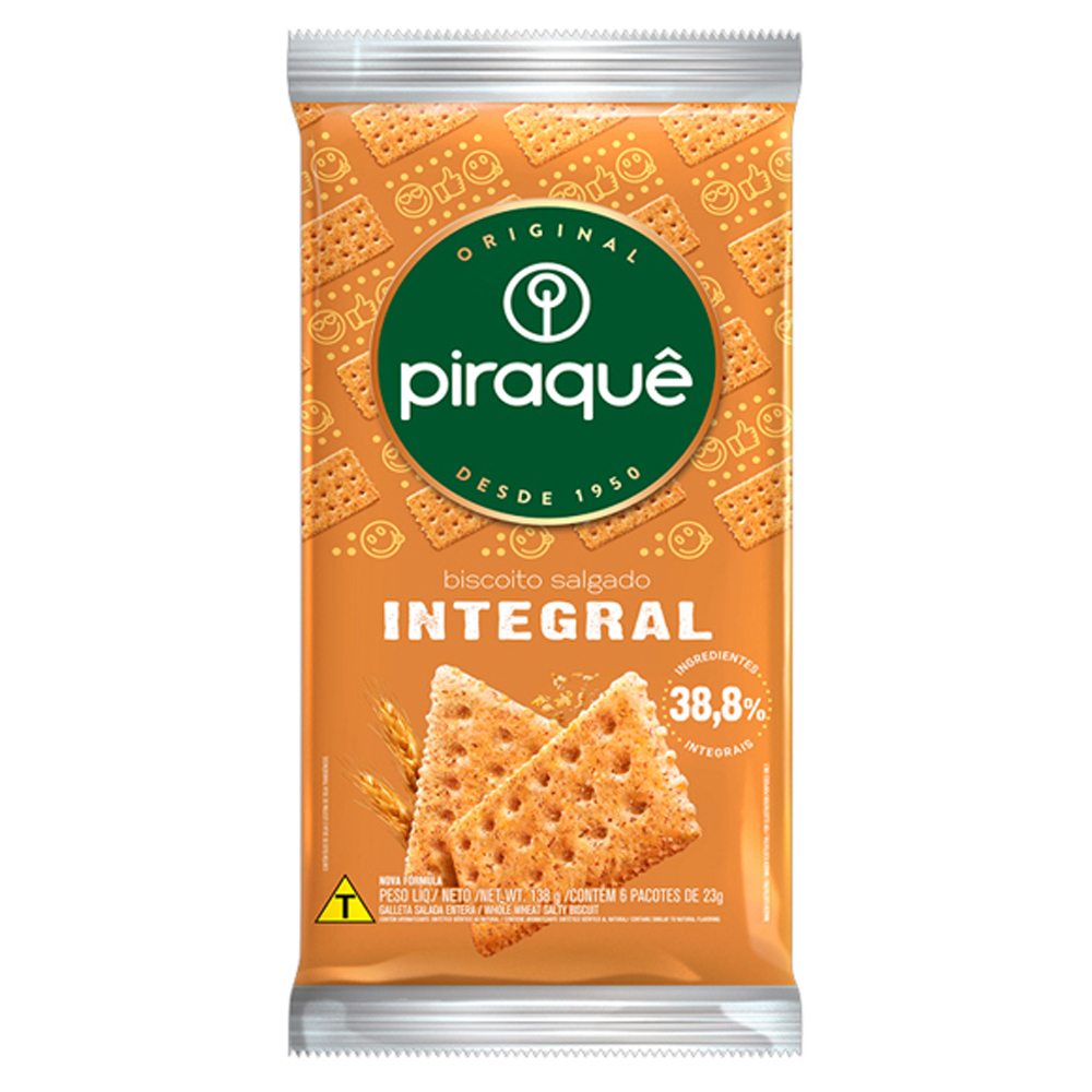 BISC PIRAQUE SALG 138G INTEGRAL