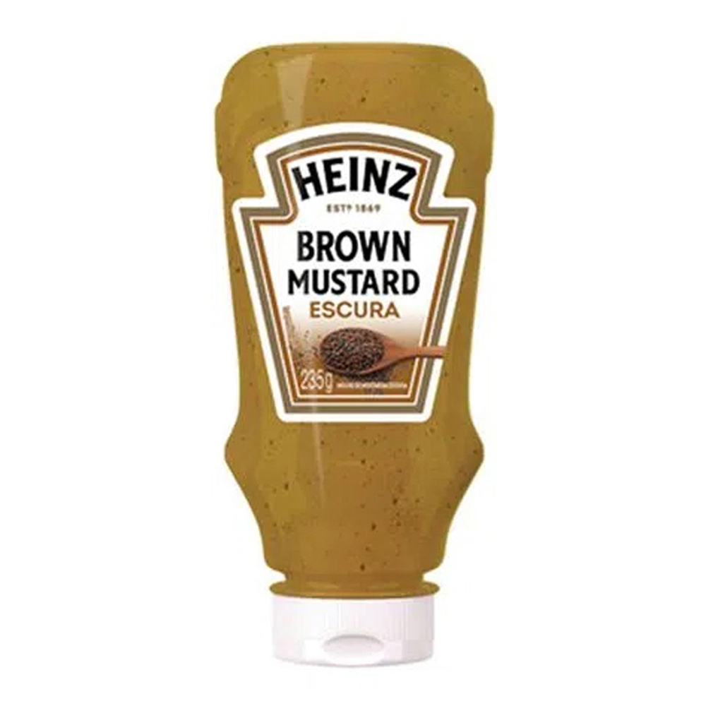 MOSTARDA HEINZ ESCURA 235G 