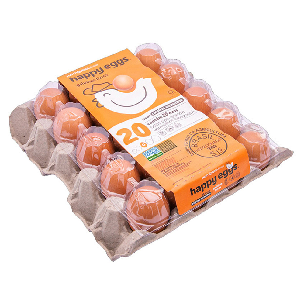 OVOS HAPPY EGGS CAIP MANTIQUEIRA C/20UN