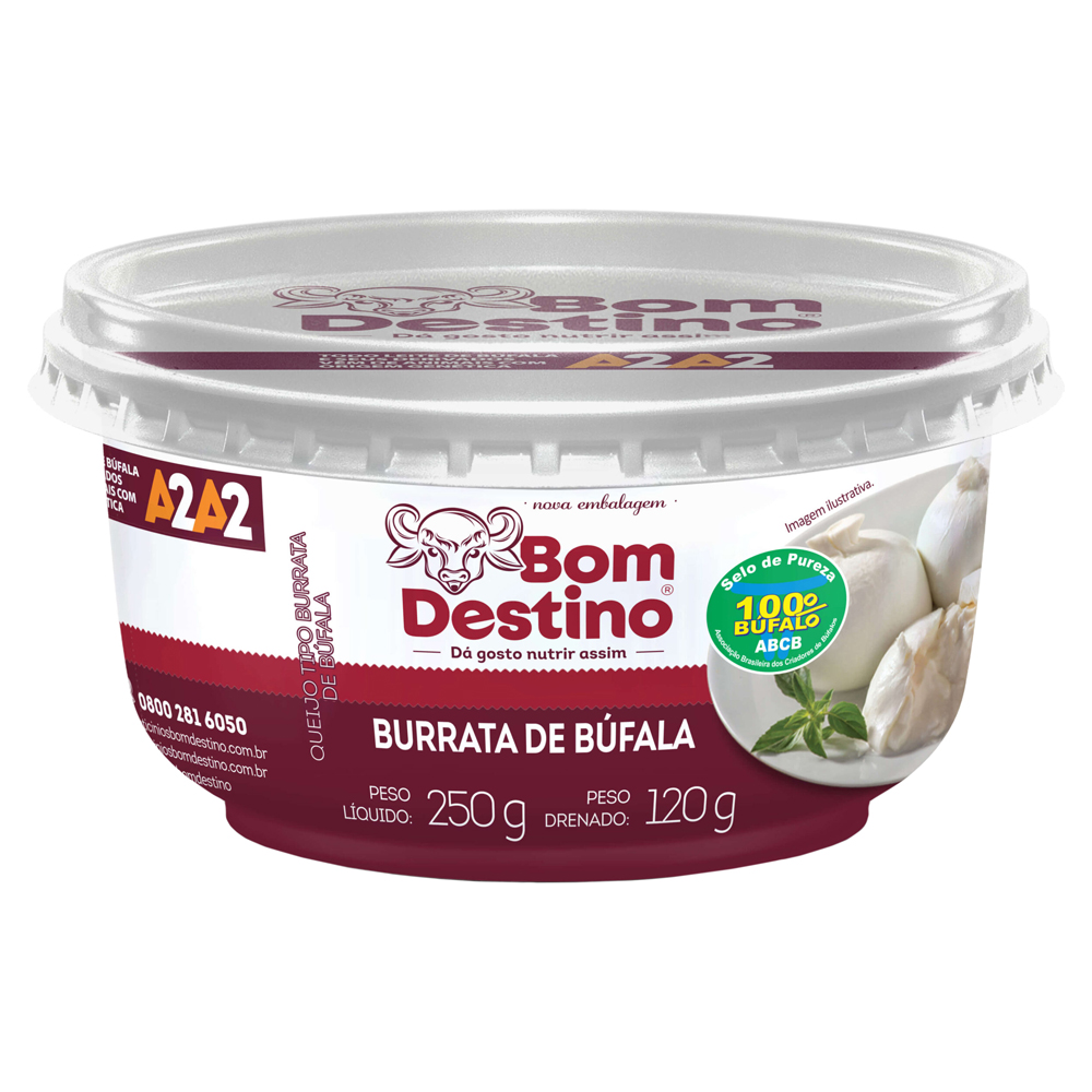 QUEIJO BURRATA BOM DESTINO 120G