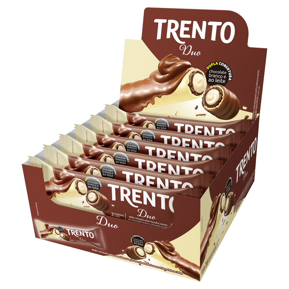 CHOC TRENTO 16X29G WAFER DUO