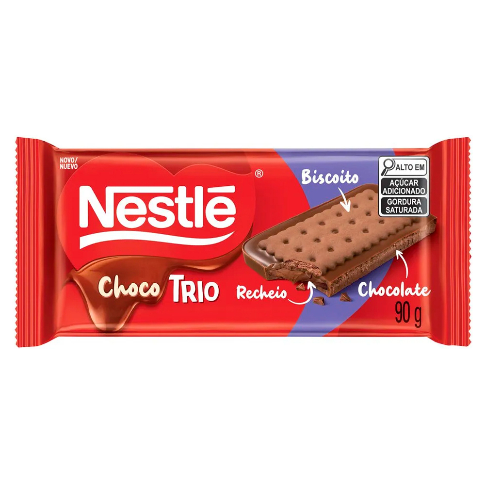 CHOC NESTLE 90G CHOCOTRIO CHOCOLATE
