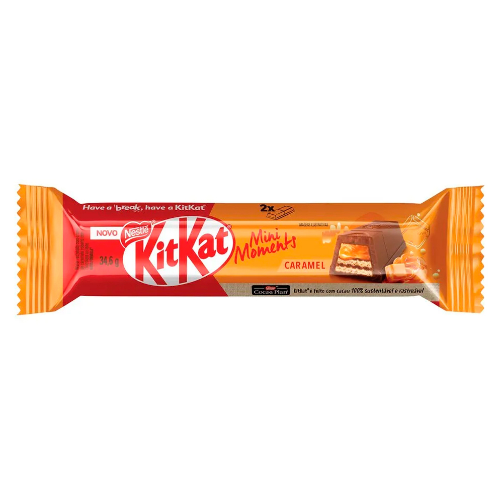 CHOC NESTLE KIT KAT 34,6G M MOMENT CARAM