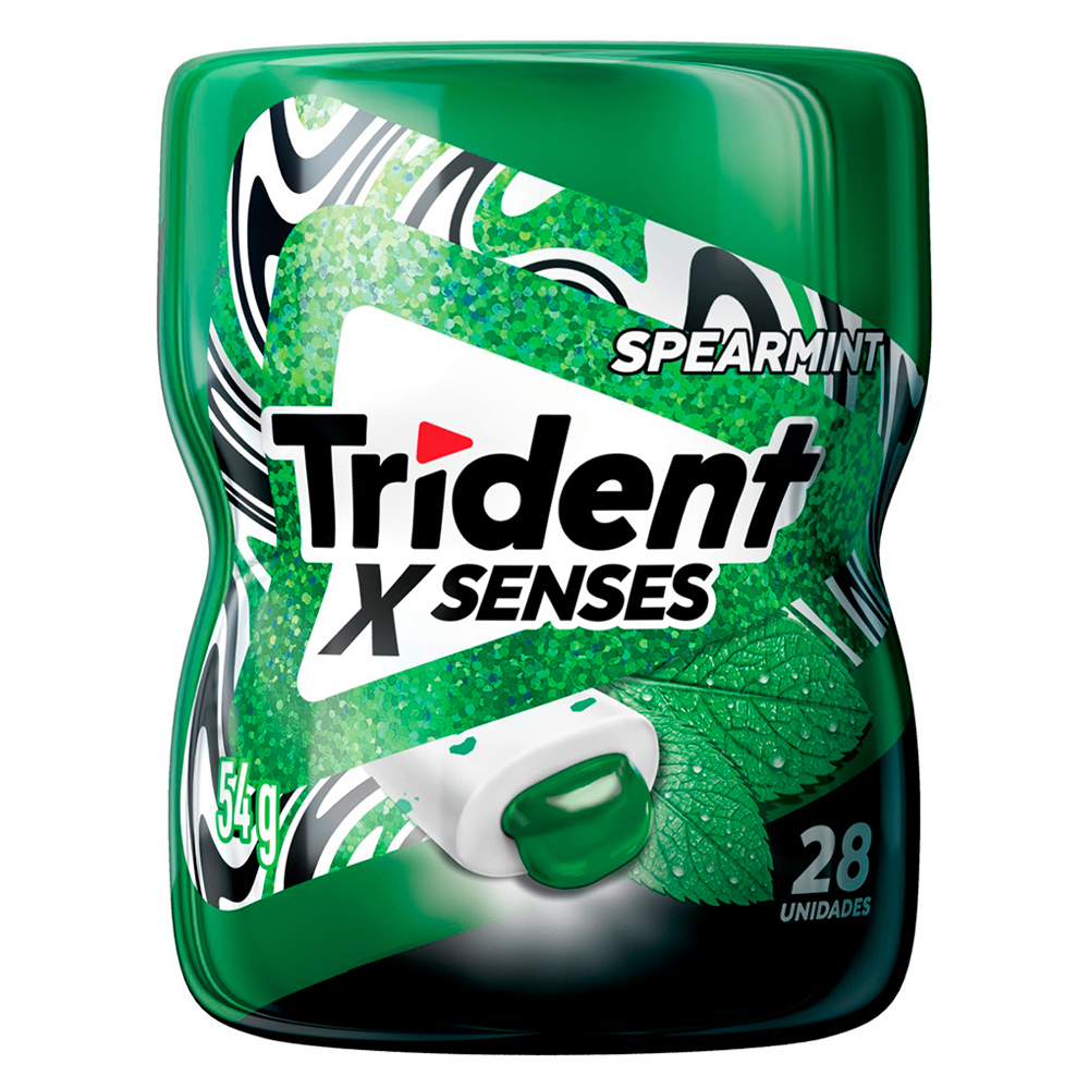 CHICLE TRIDENT POTE 54G MENTA