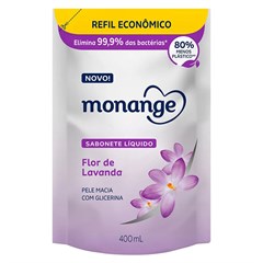 SABONETE LIQ MONANGE RF 400ML FL LAVANDA