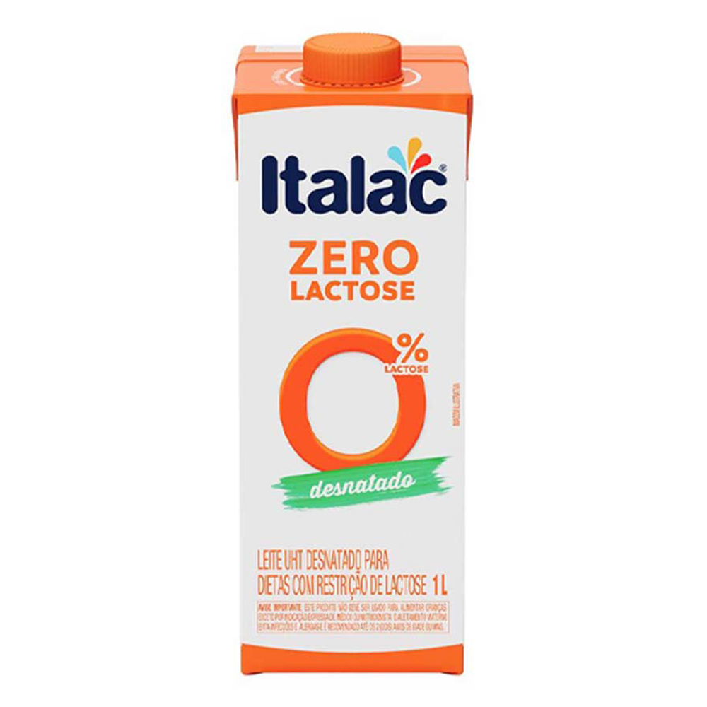LEITE UHT ITALAC 1L DESNATADO Z LACTOSE