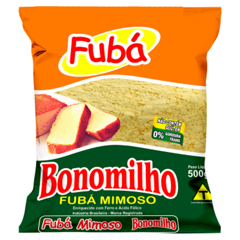 FUBÁ MIMOSO BONOMILHO PACOTE 500G