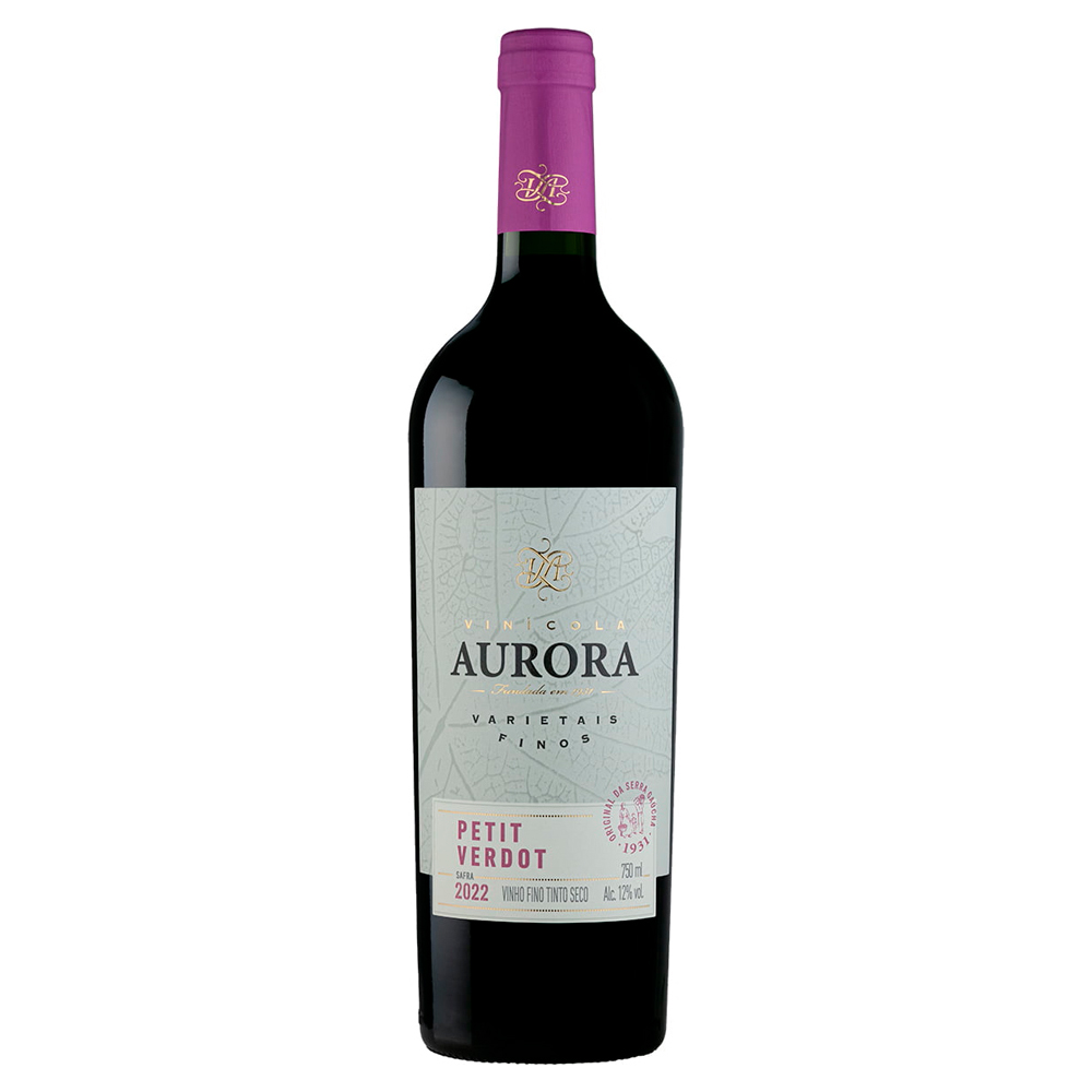 VINHO AURORA VARIETAL PETIT VERDOT 750ML