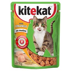 RACAO KITEKAT SACHE ADULT FGO MOLHO 70G