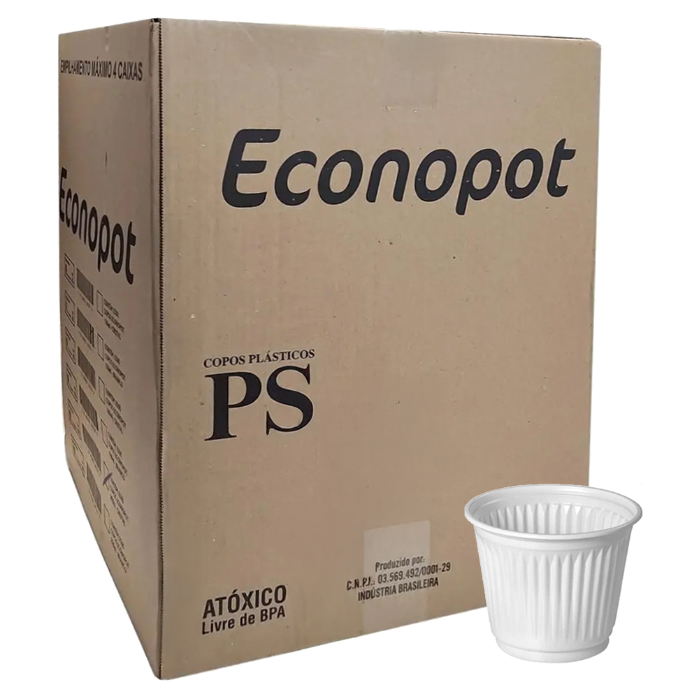 COPO DESCART ECONOPOT 50MLX100UN