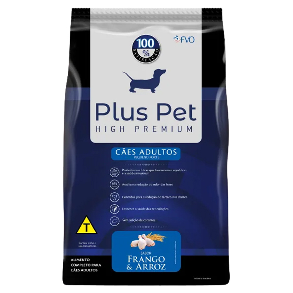 RACAO PLUS PET PREMIUM RACAS PEQUENA 1KG