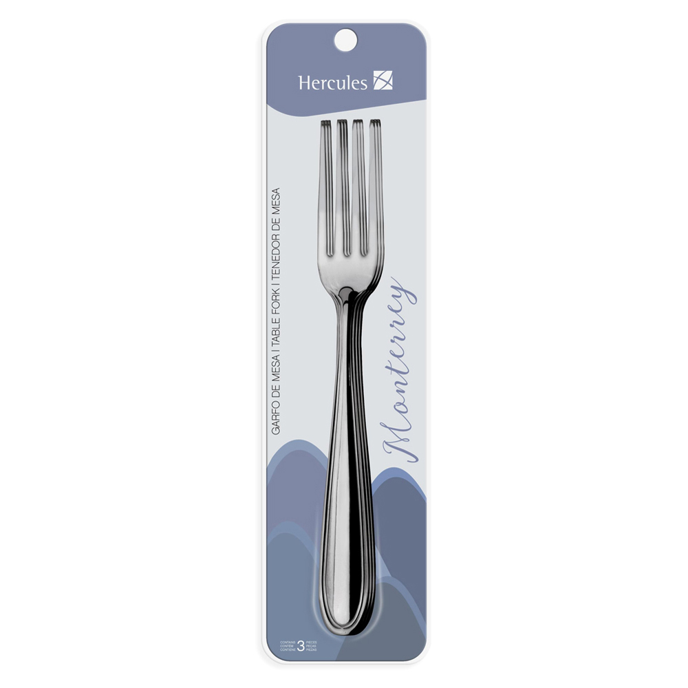 GARFO SOBREMESA MONTERREY HERCULES 3PC