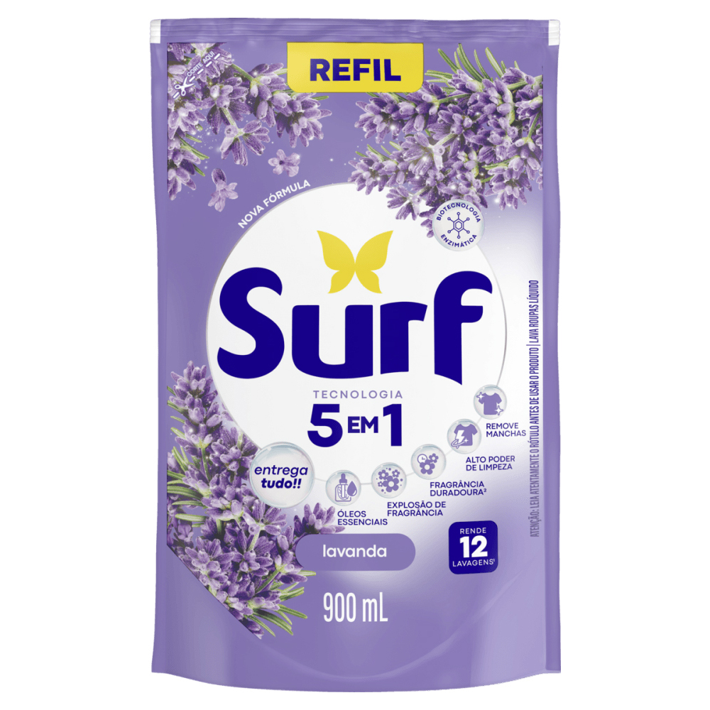 LAVA ROUPAS SURF LAVANDA  900ML