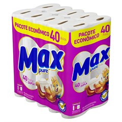 PAPEL HIG FD MAX PURE NEUTRO 30M 40ROLOS