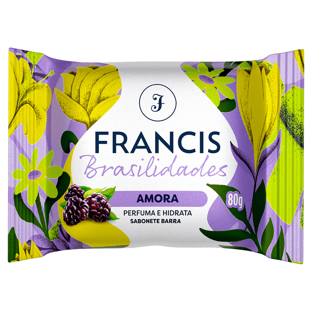 SAB FRANCIS BRASILIDADES ROXO 80G