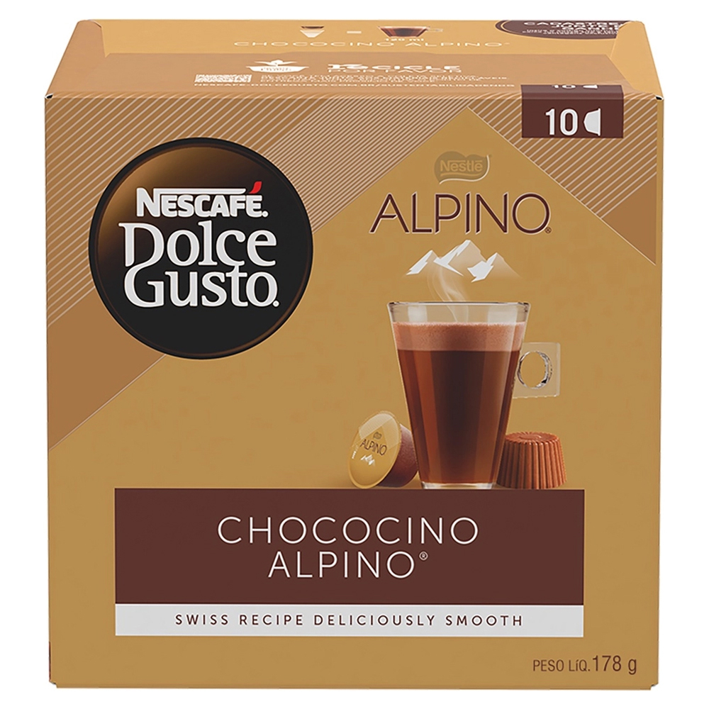 CAPS DOLCE GUSTO CHOCOCI ALPIN 10UN