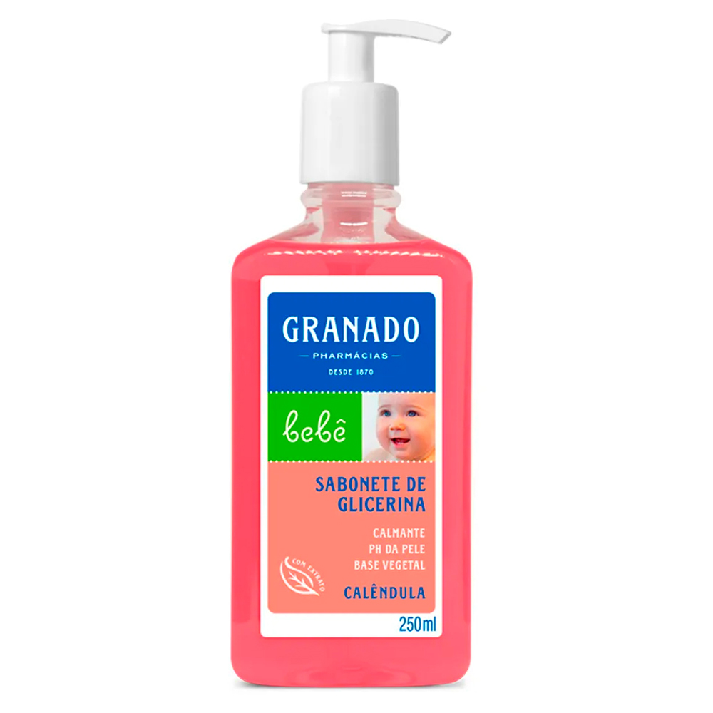 SAB LIQ GRANADO BEBE CALENDULA 250ML