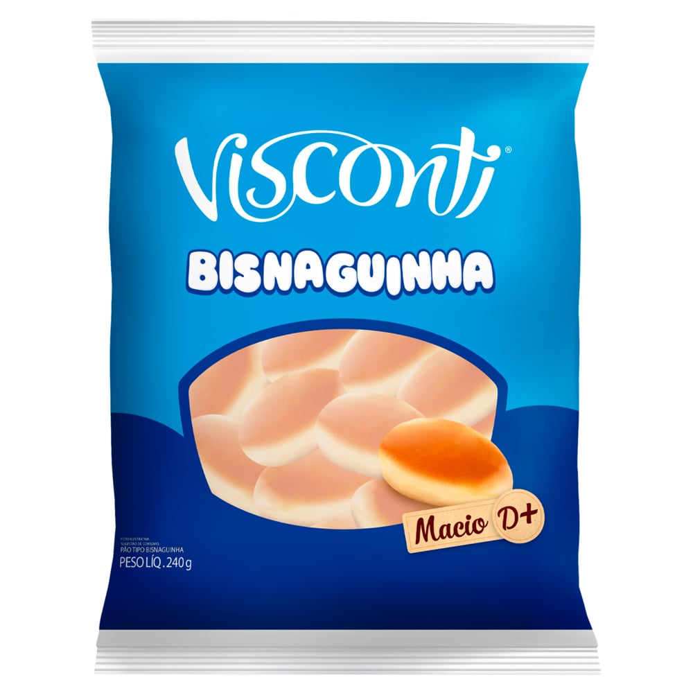 BISNAGUINHA VISCONTI 240G TRAD