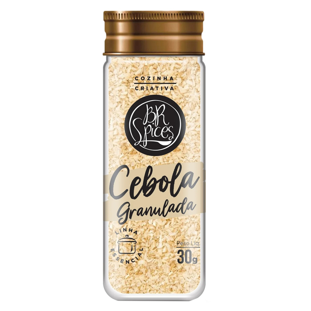 CEBOLA GRANULADA BR SPICES VIDRO 30G