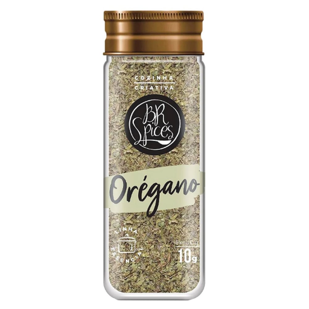 COND OREGANO BR SPICES VIDRO 10G