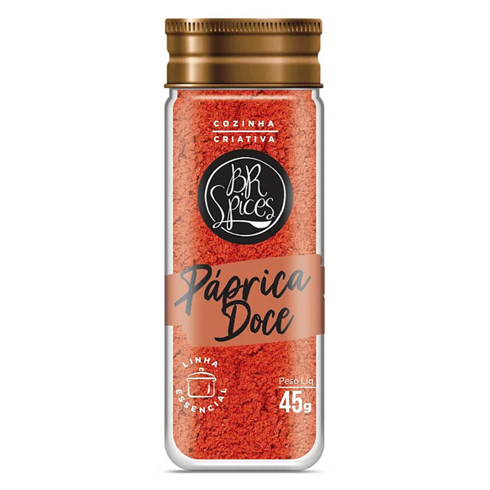 PÁPRICA DOCE BR SPICES VIDRO 45G