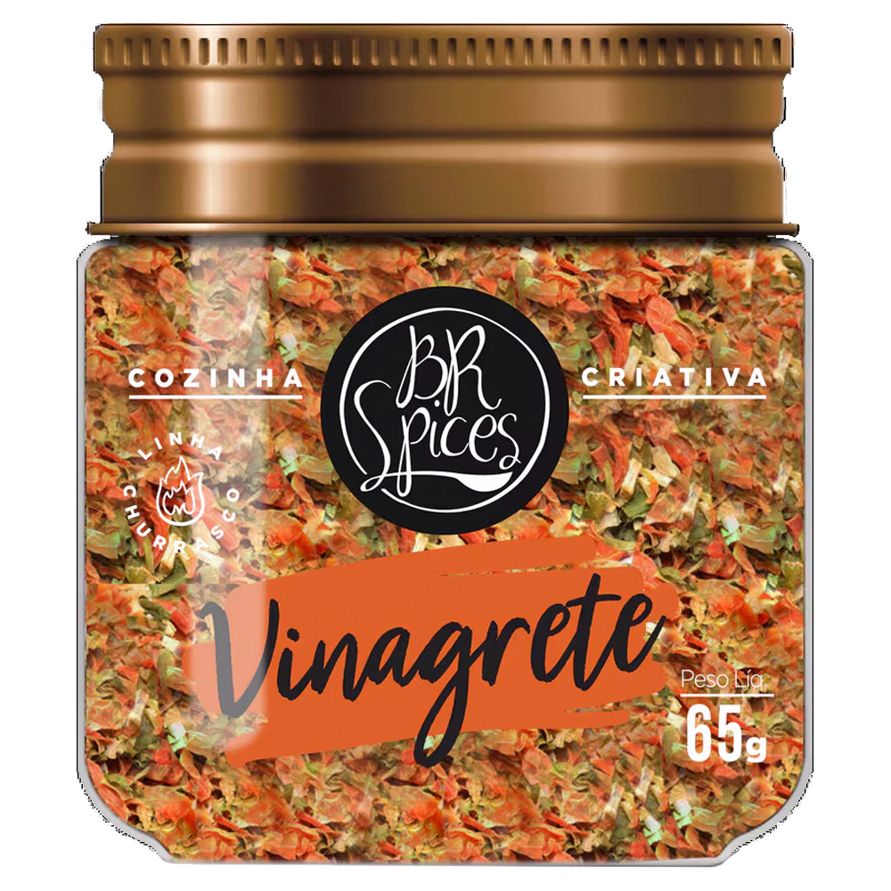 VINAGRETE SECO BR SPICES POTE 65G